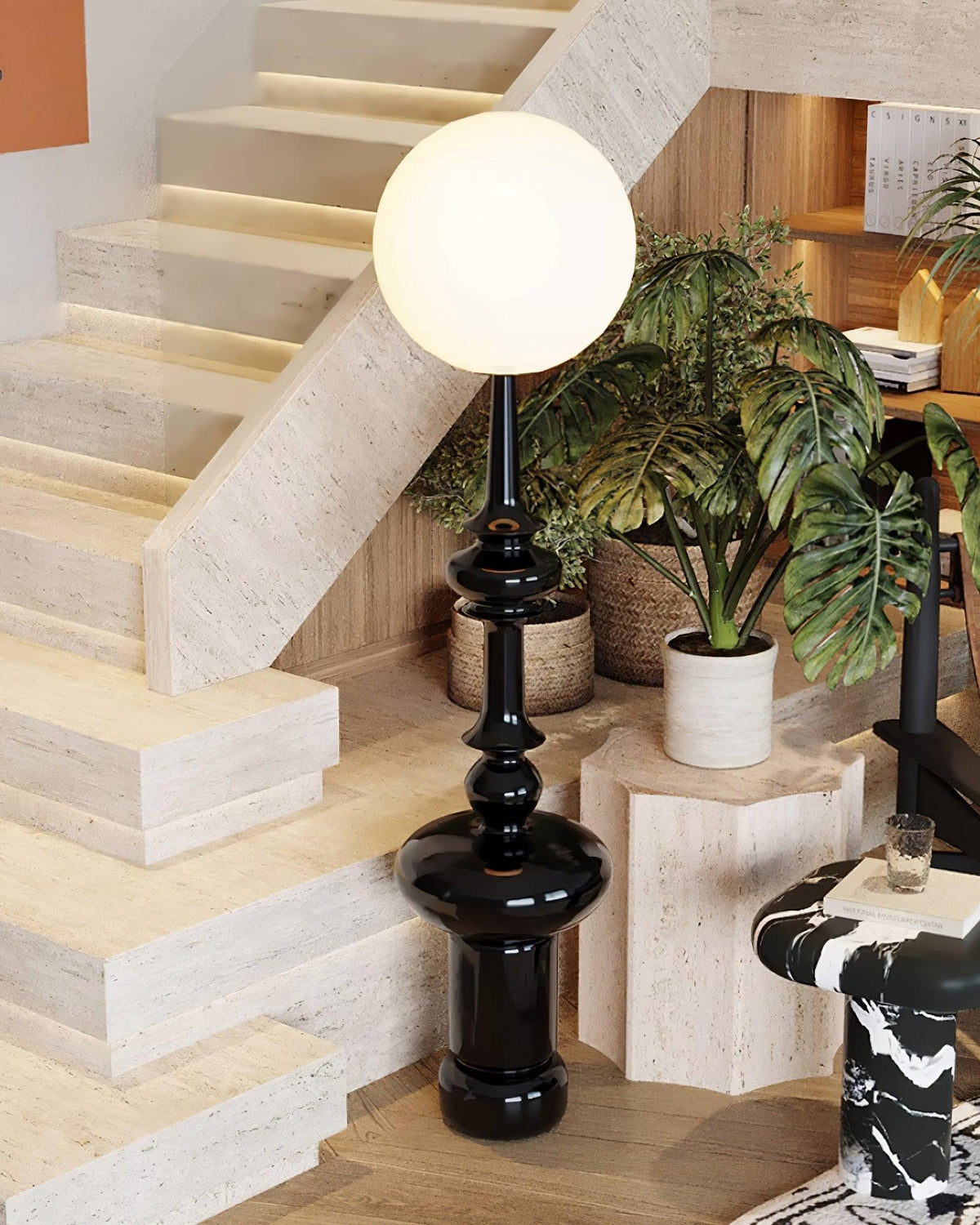 Riroxen zewnętrzna lampa stojąca Roman Column