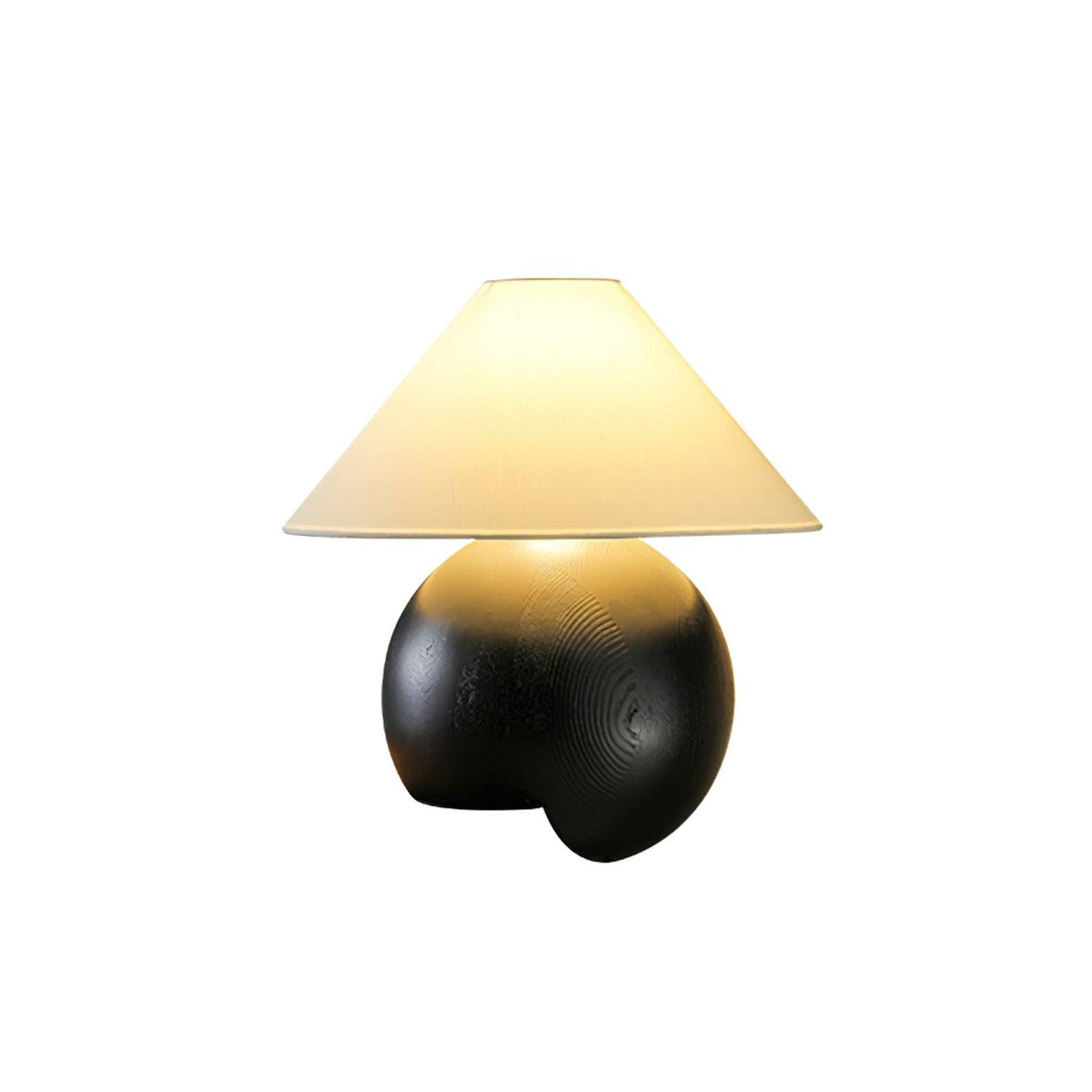 Halise drewniana lampa stołowa organiczna