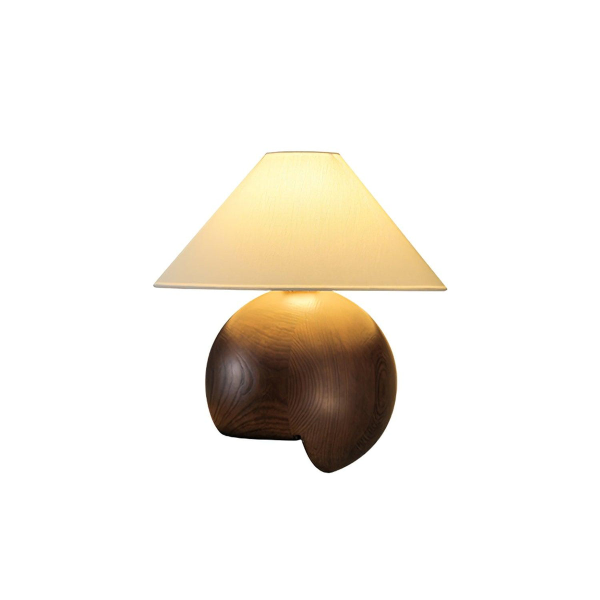 Halise drewniana lampa stołowa organiczna