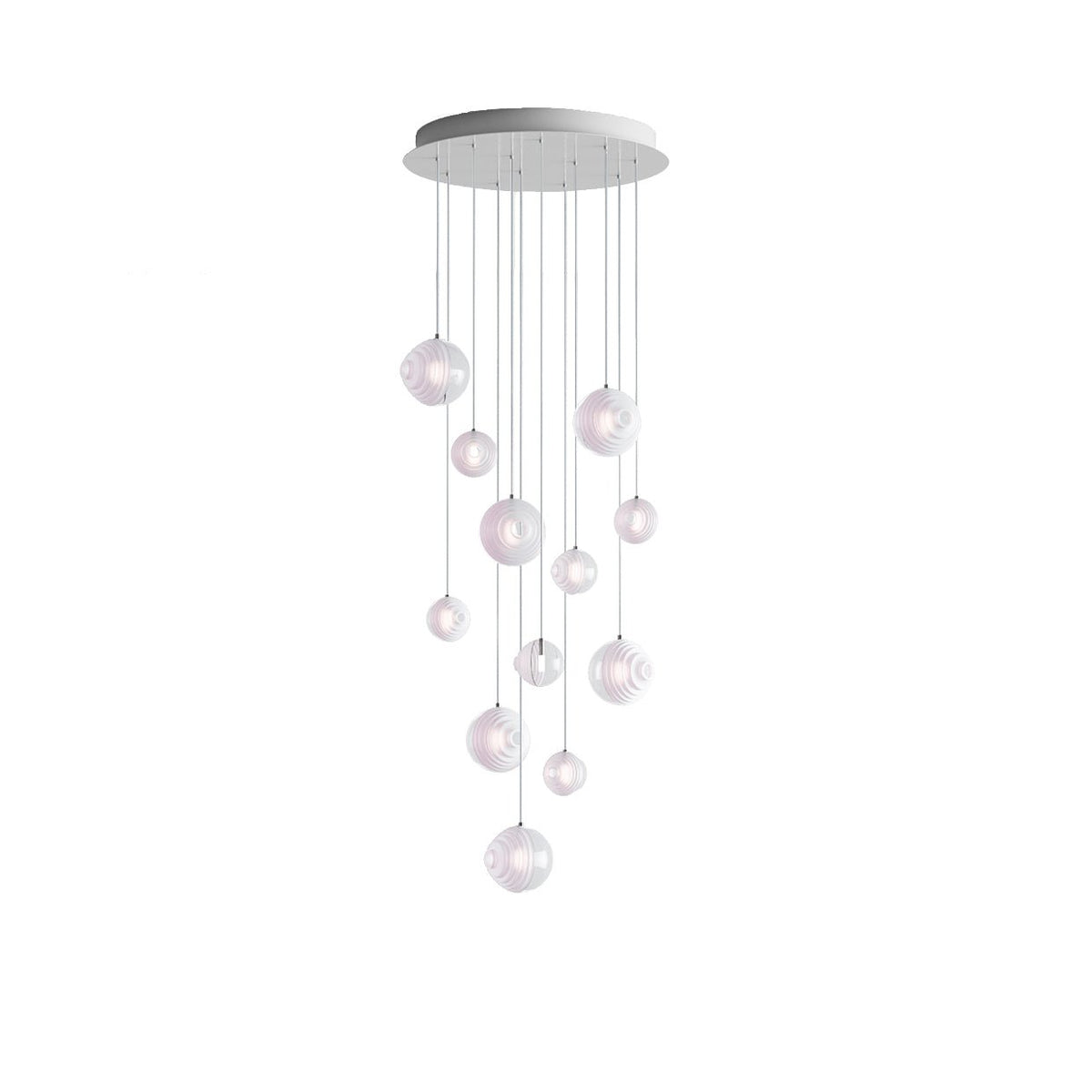 Celestial Orbit Cascade żyrandol