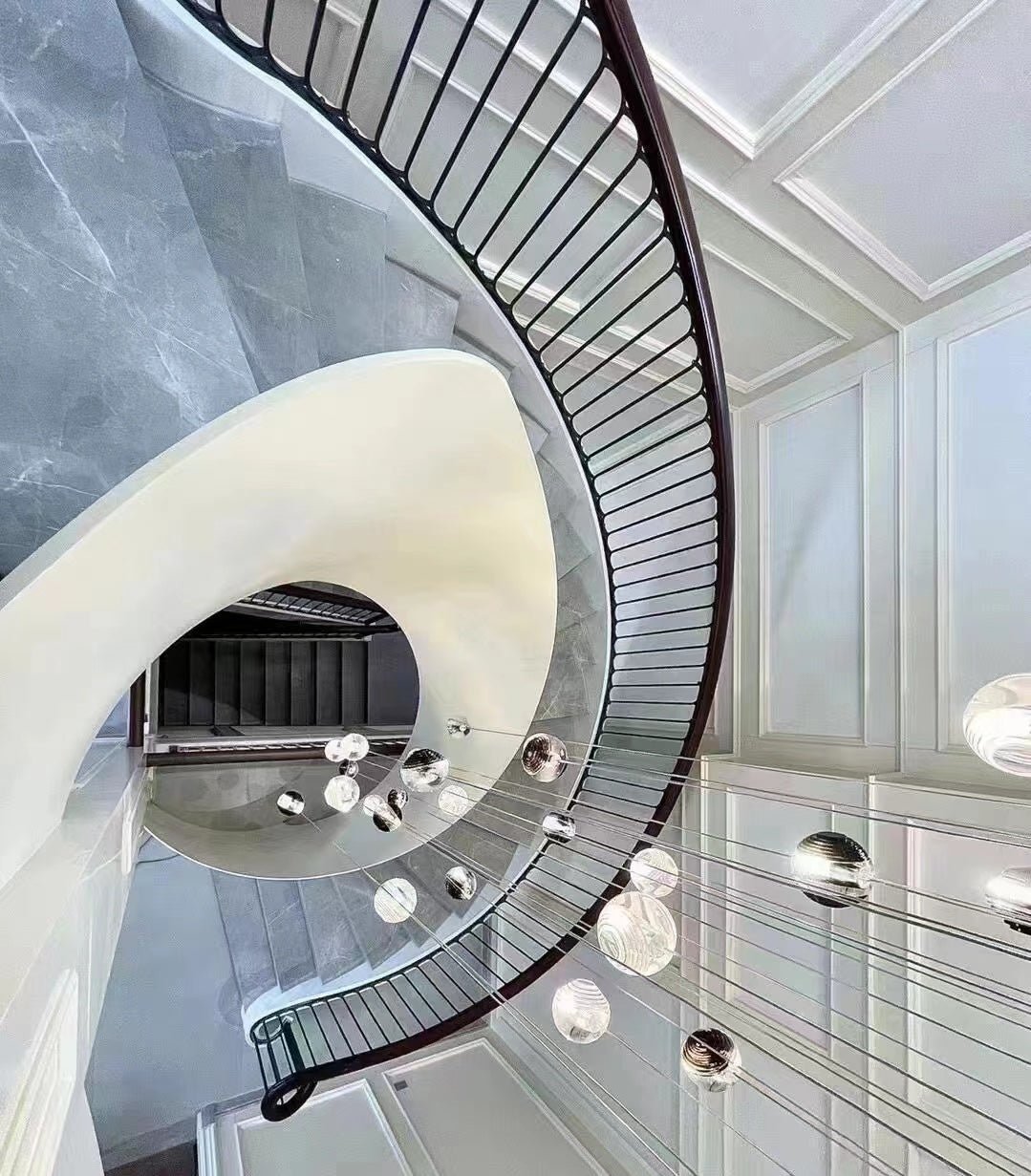 Celestial Orbit Cascade żyrandol