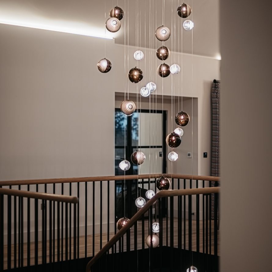 Celestial Orbit Cascade żyrandol