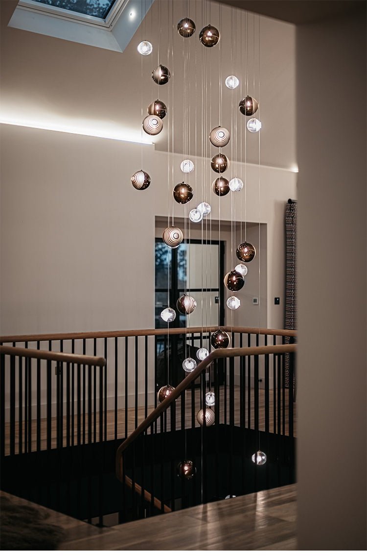 Celestial Orbit Cascade żyrandol