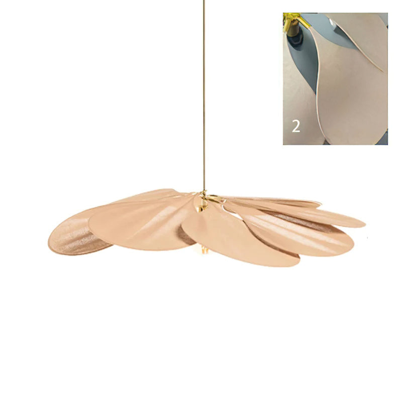 Dax wisząca lampa z płótna inspirowana naturą