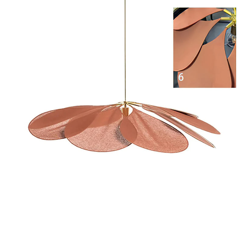 Dax wisząca lampa z płótna inspirowana naturą