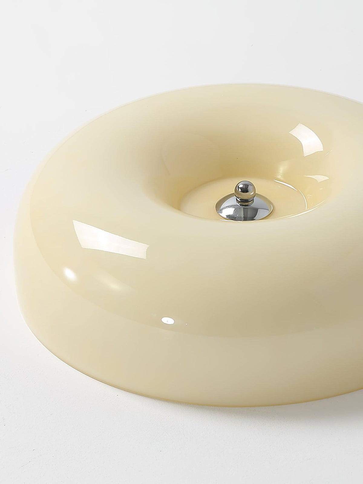 Velisiel żyrandol Cream Pudding ze szkła dmuchanego