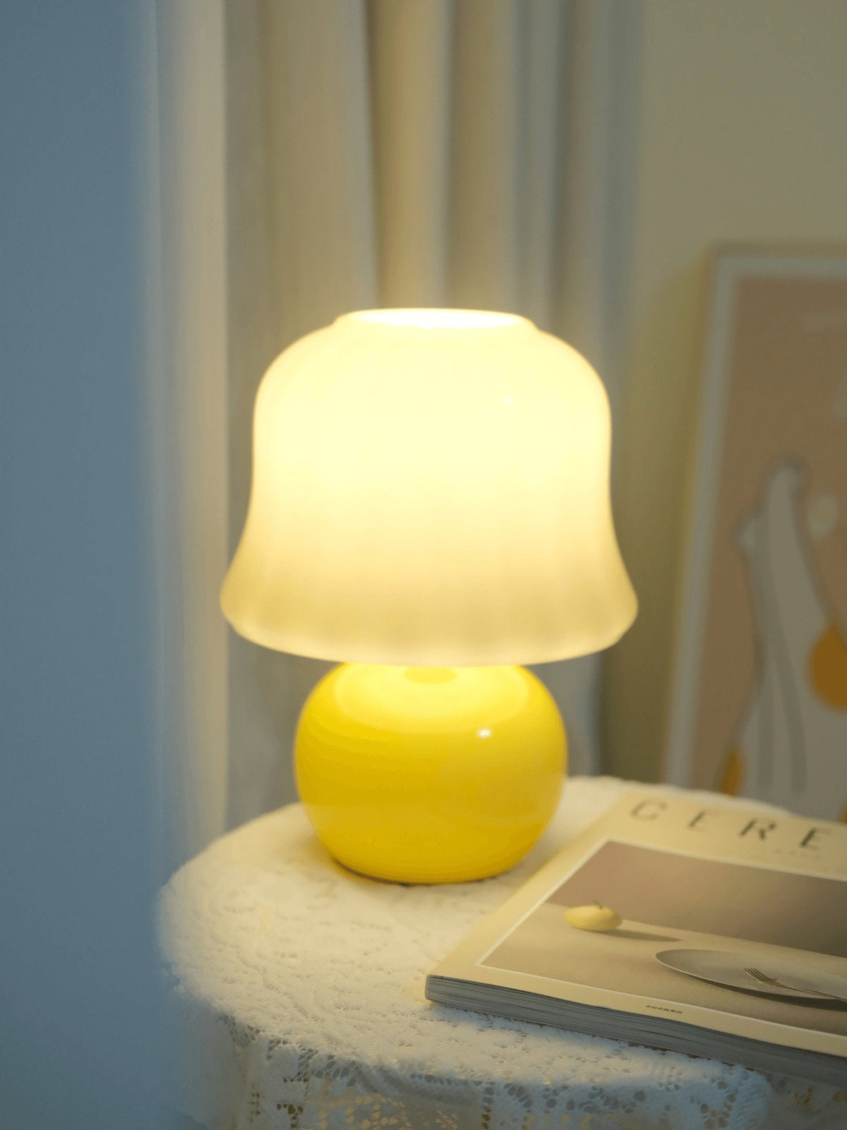 Holg ceramiczna lampa stołowa