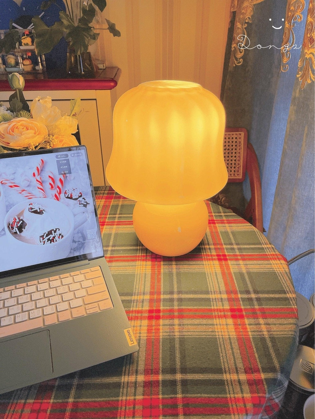 Holg ceramiczna lampa stołowa