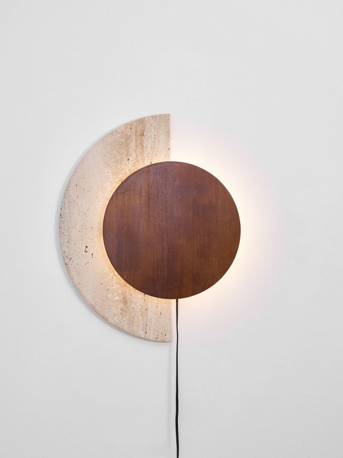 Crescent Halo kinkiet ścienny