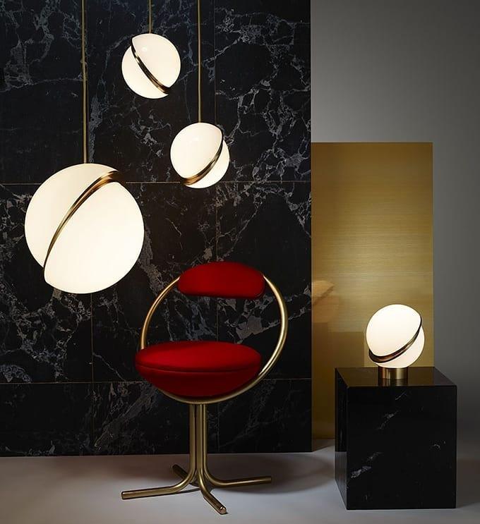 Solaria lampa stołowa futurystyczna