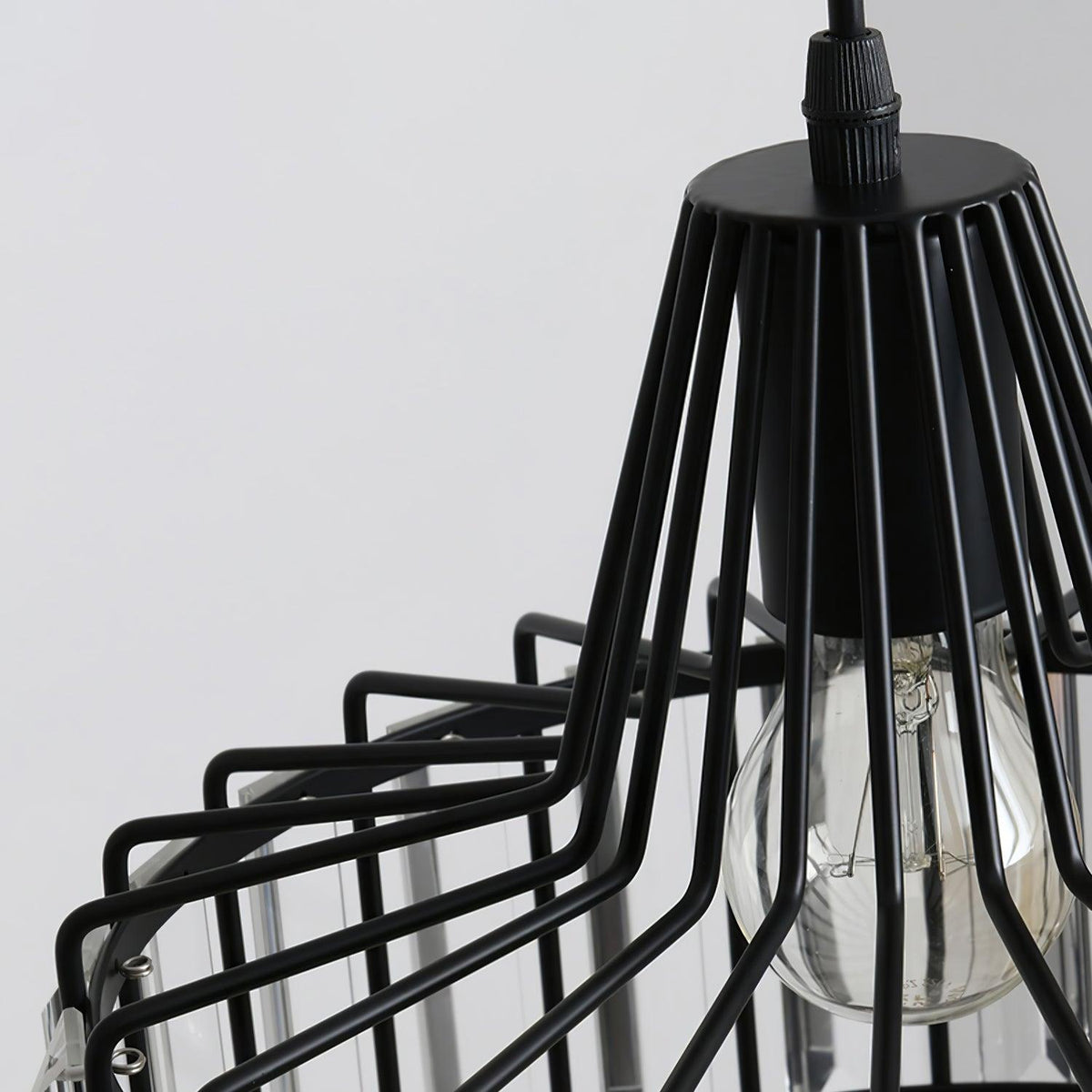 Selenaya nowoczesna lampa wisząca ze szkła kryształowego
