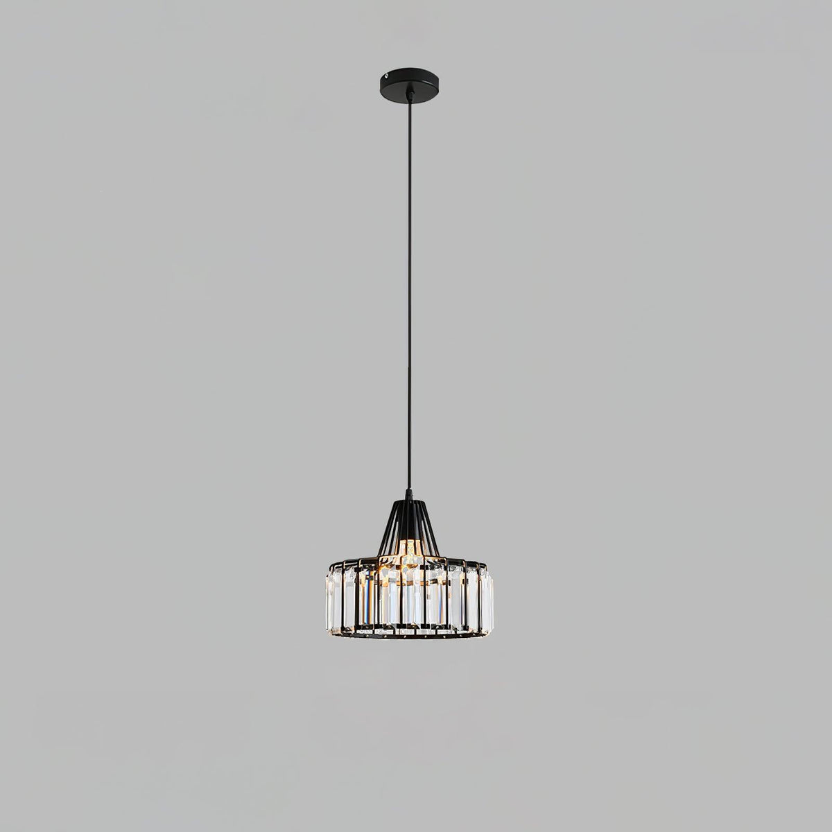 Selenaya nowoczesna lampa wisząca ze szkła kryształowego