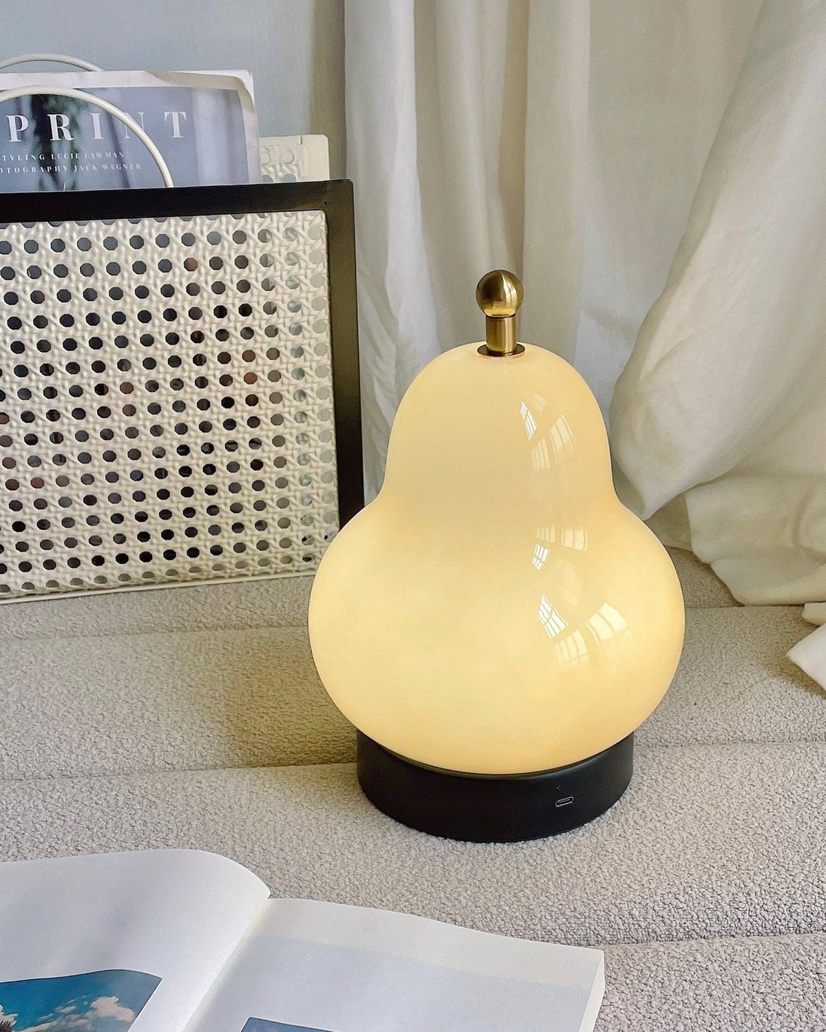 Rivoria lampa stołowa (wbudowana bateria)