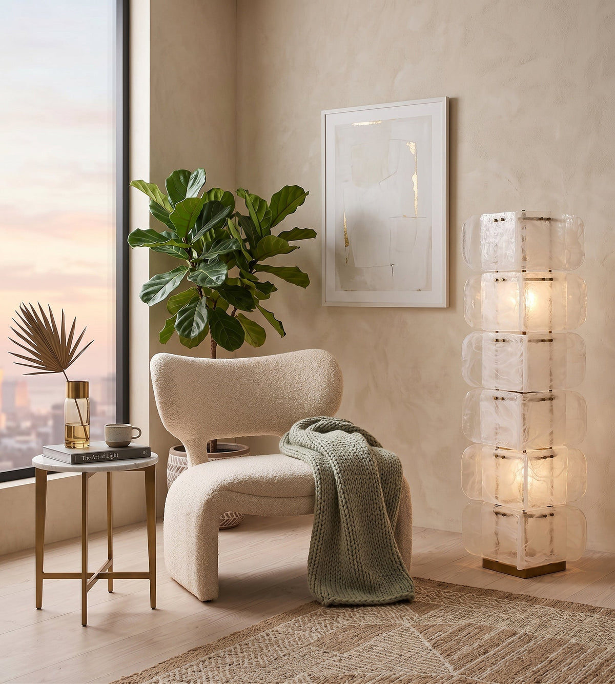 Cubo lampa stojąca