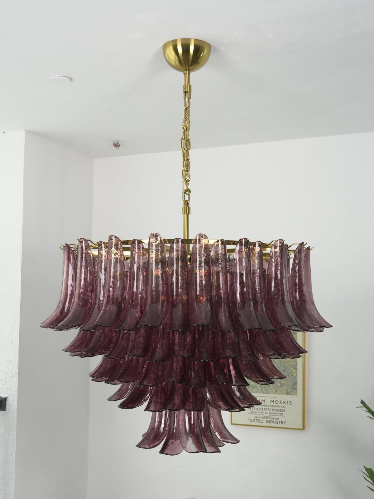 Amethyst Bloom żyrandol