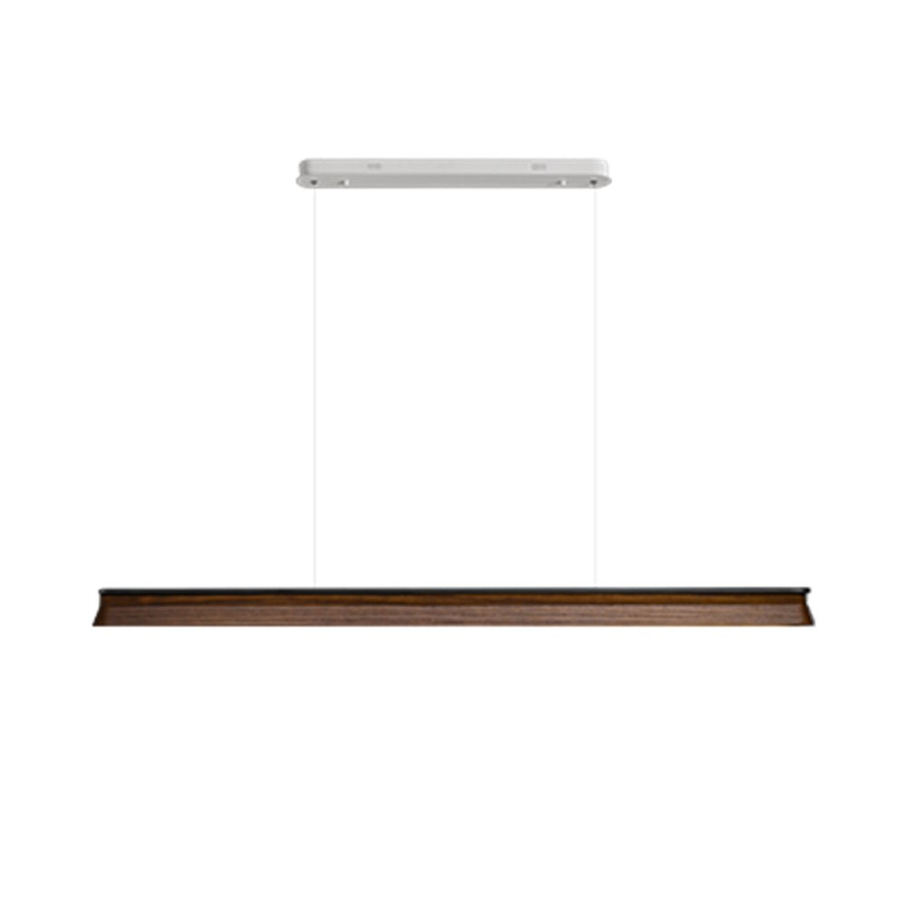 Aldeette lampa wisząca drewniana belka minimalistyczna
