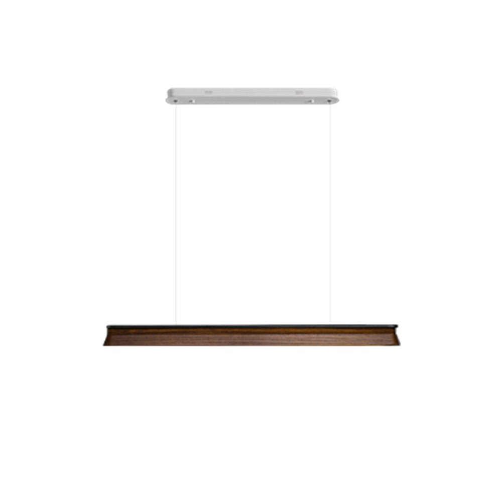 Aldeette lampa wisząca drewniana belka minimalistyczna