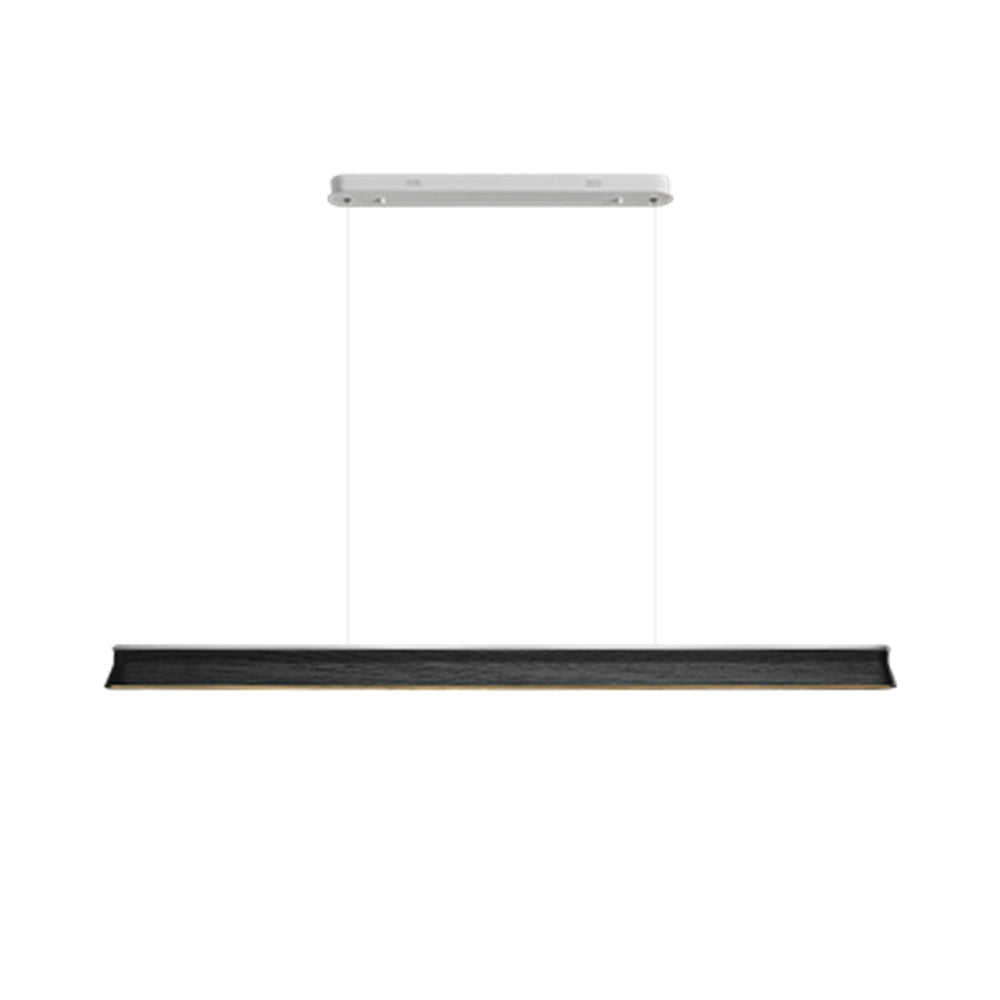 Aldeette lampa wisząca drewniana belka minimalistyczna