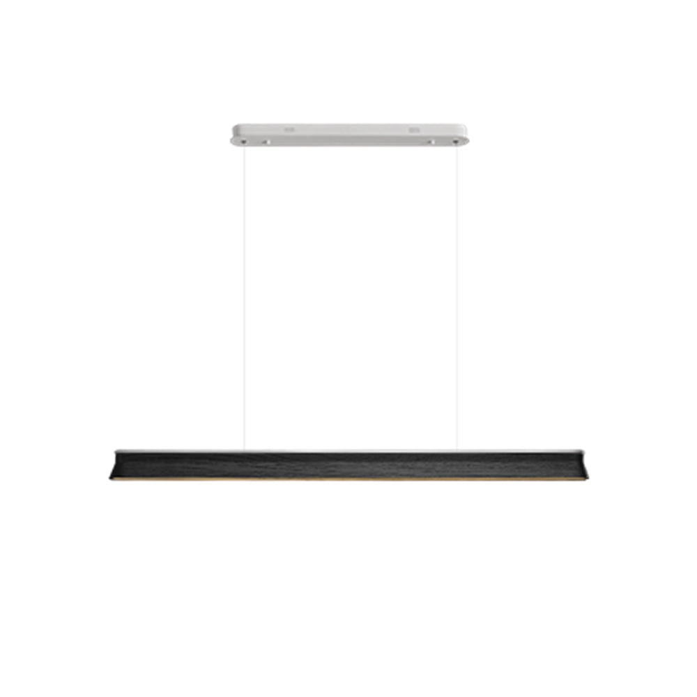 Aldeette lampa wisząca drewniana belka minimalistyczna