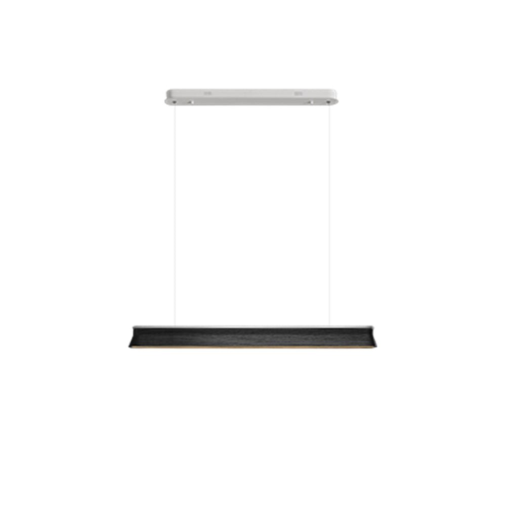 Aldeette lampa wisząca drewniana belka minimalistyczna