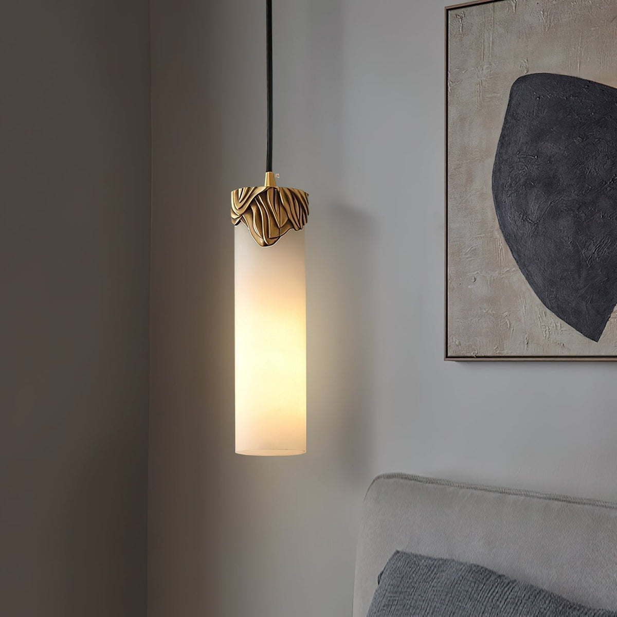 Albinenne Alabaster lampa wisząca