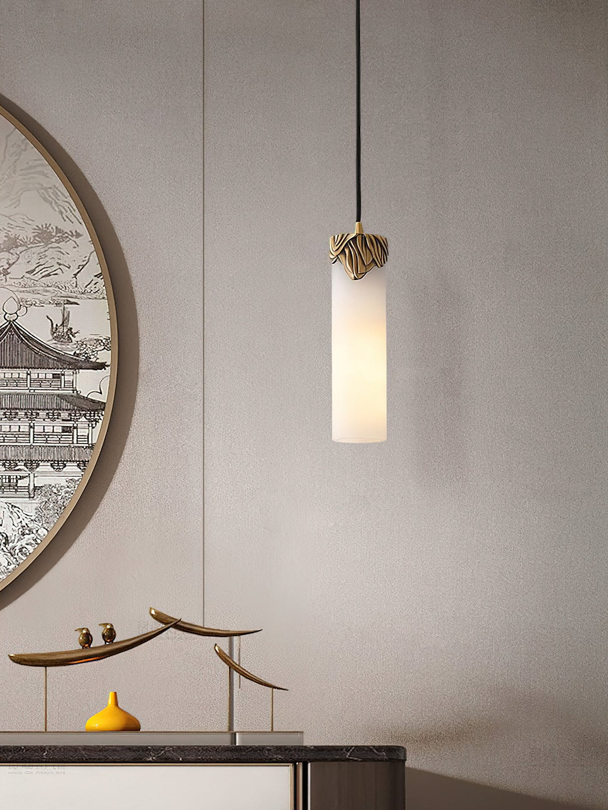 Albinenne Alabaster lampa wisząca