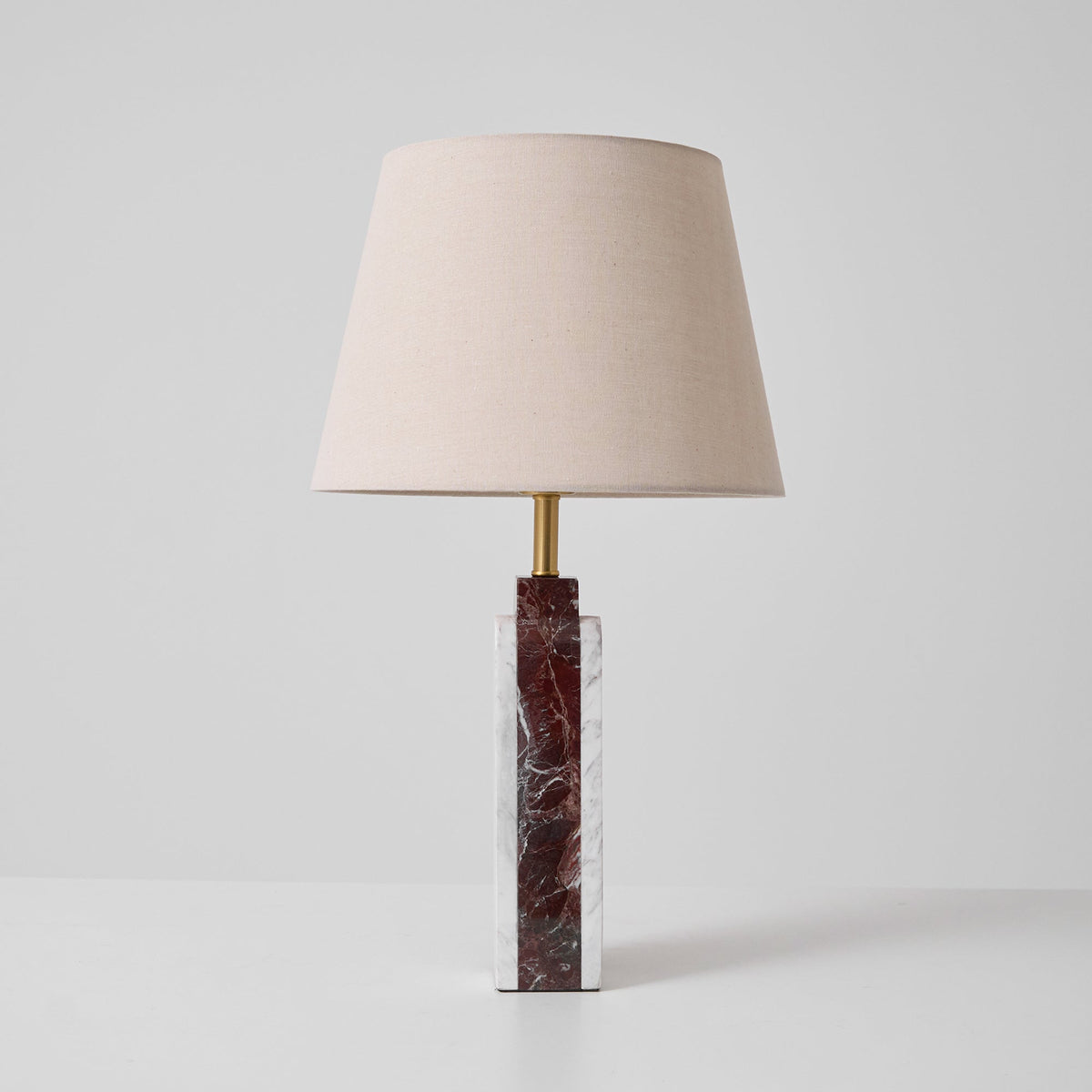 Jovix nowoczesna lampa stołowa z marmuru