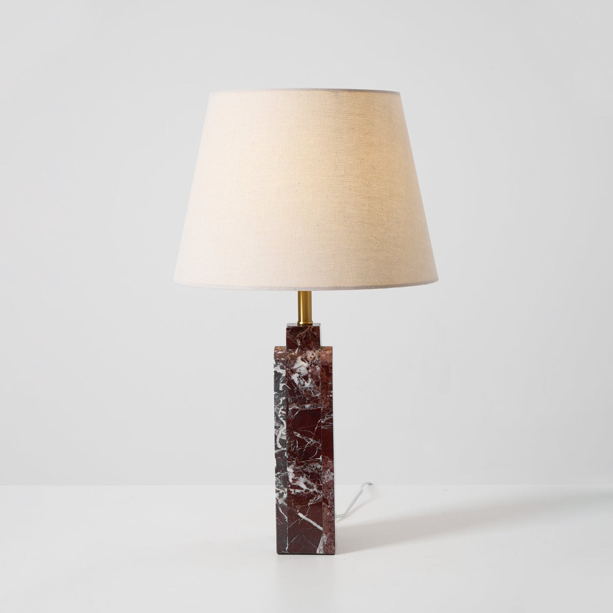Jovix nowoczesna lampa stołowa z marmuru