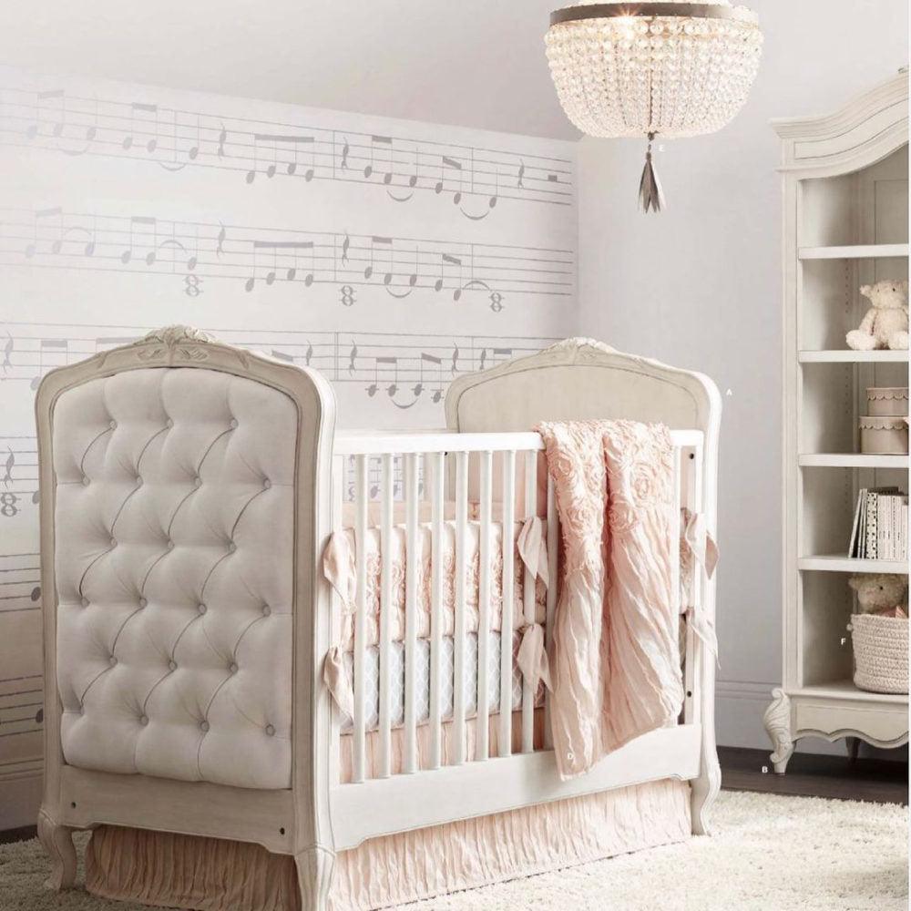 Farlan lampa sufitowa ze strunami kryształowych kulek Luxury