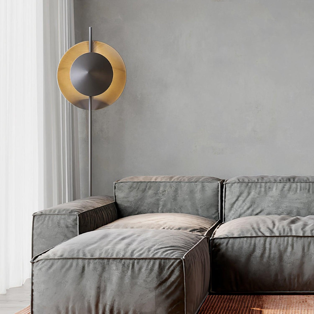 Circalla dwutonowa lampa stojąca