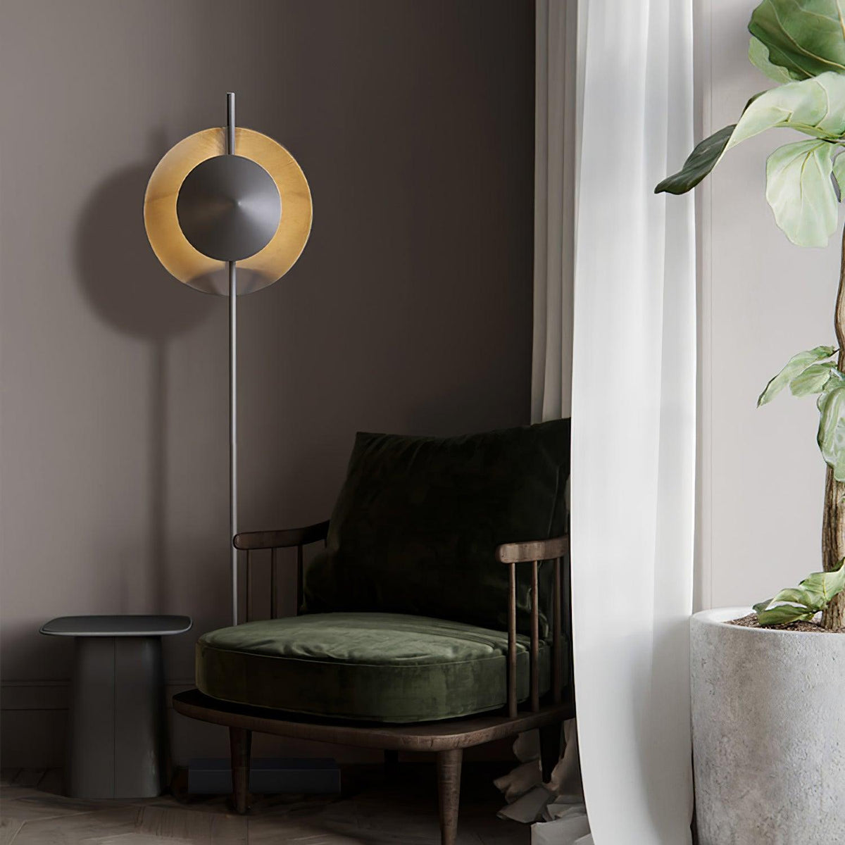 Circalla dwutonowa lampa stojąca