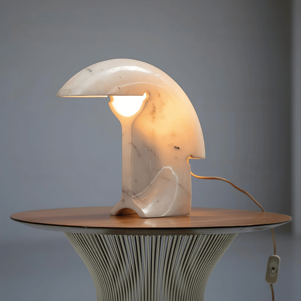 Lampa stołowa Emmy nowoczesna z marmuru