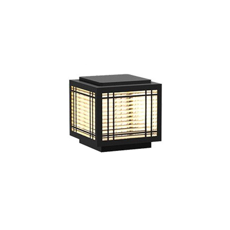 Glorin stalowa lampa stołowa w stylu japońskim