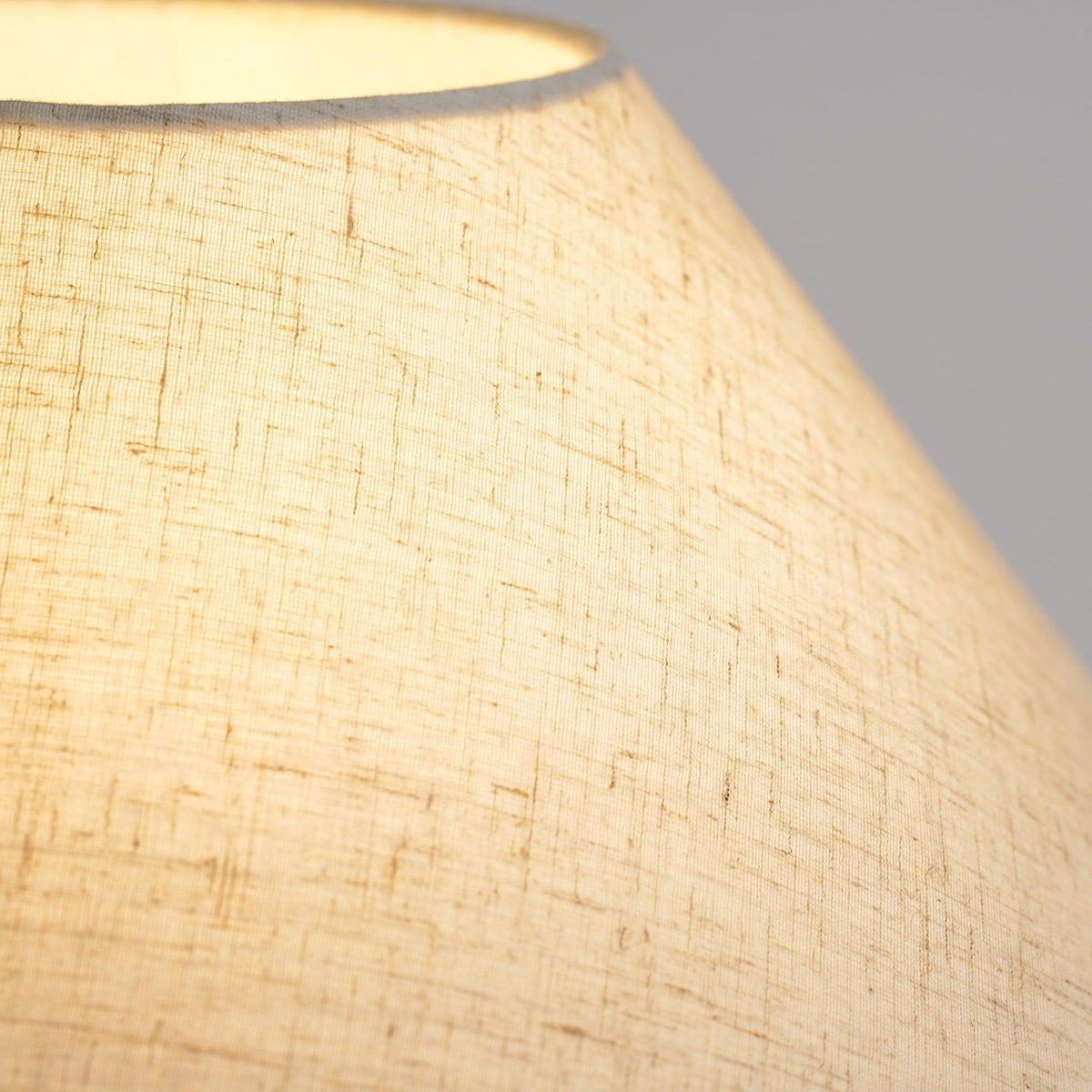 Lumian rustykalna lampa stołowa ze szkła ceramicznego