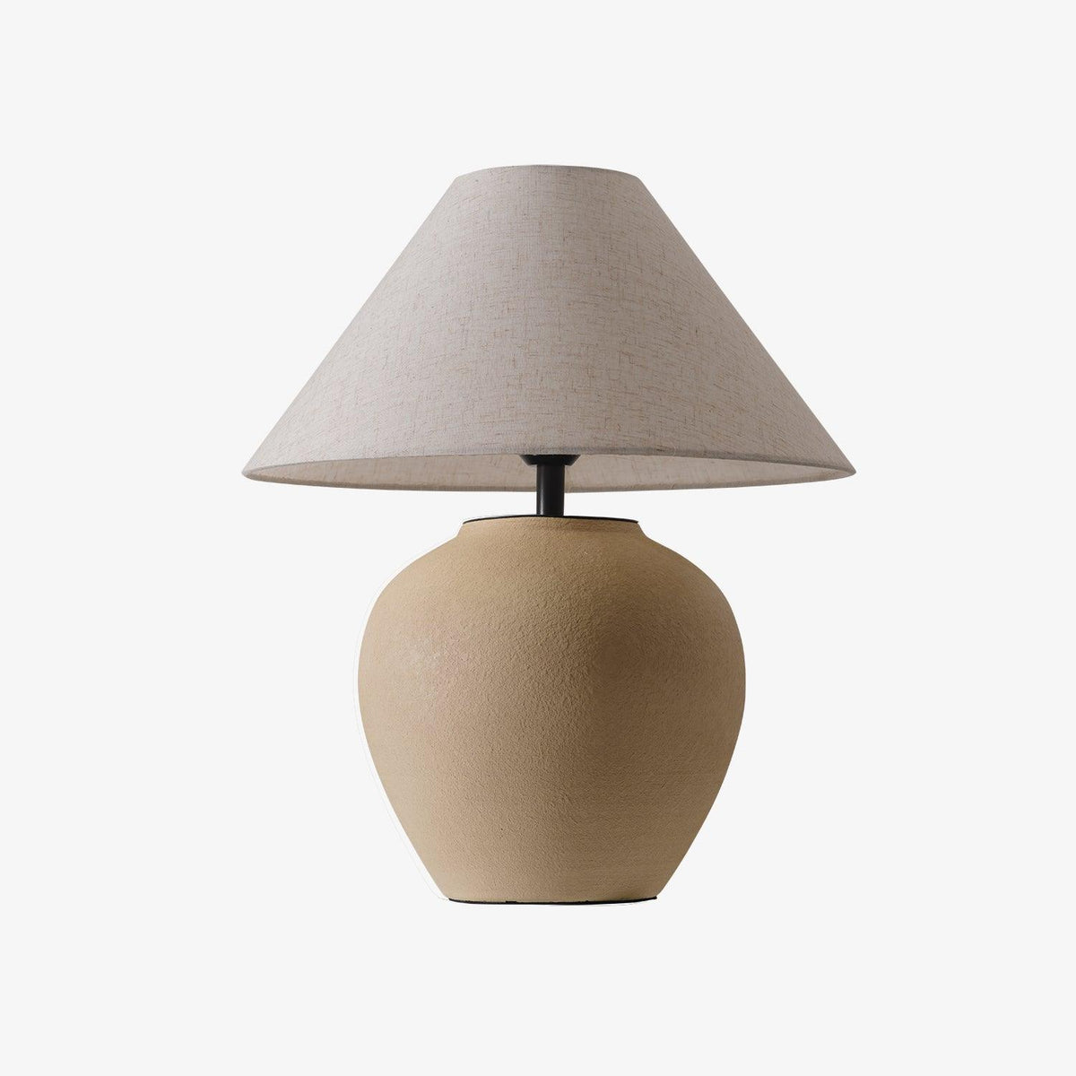 Lumian rustykalna lampa stołowa ze szkła ceramicznego