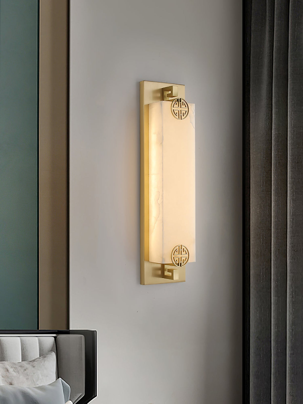Kelen Alabaster kinkiet 4 styl, style