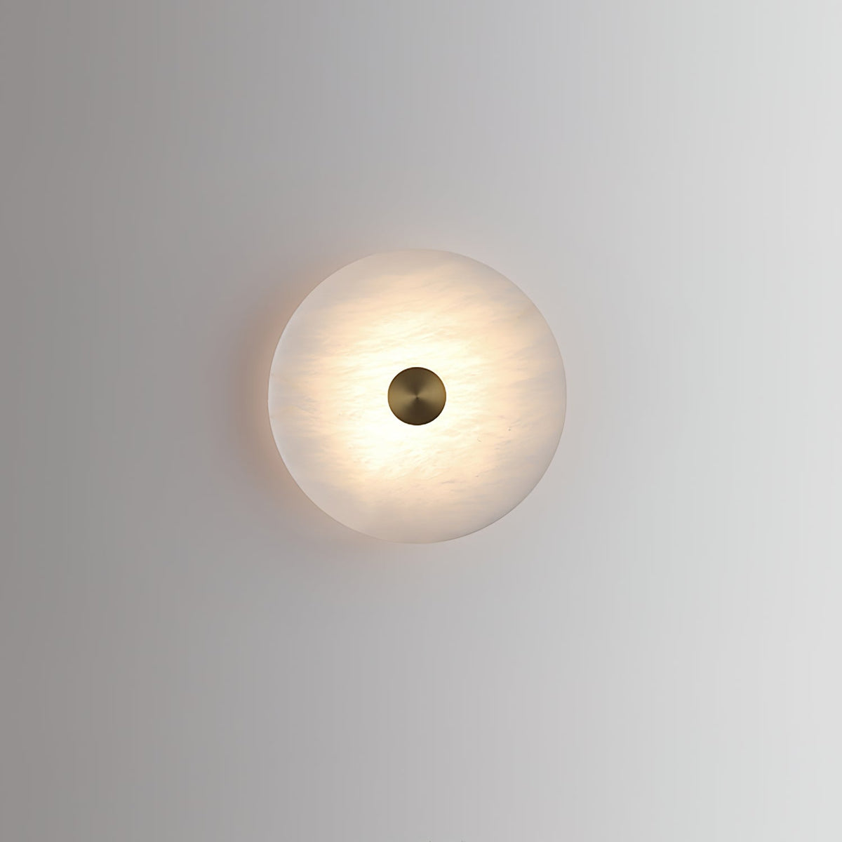 Selina minimalistyczna lampa sufitowa w alabastrze