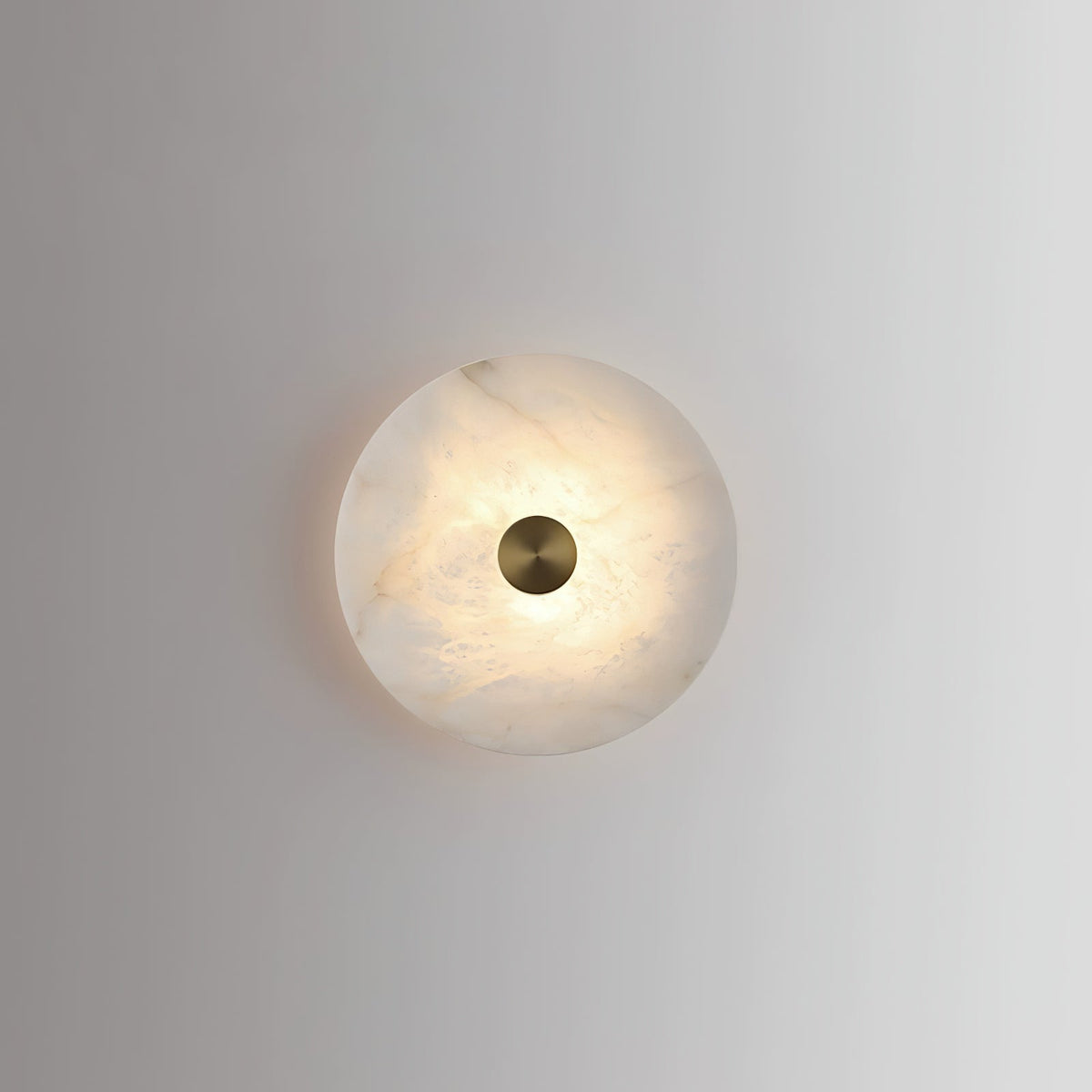 Selina minimalistyczna lampa sufitowa w alabastrze