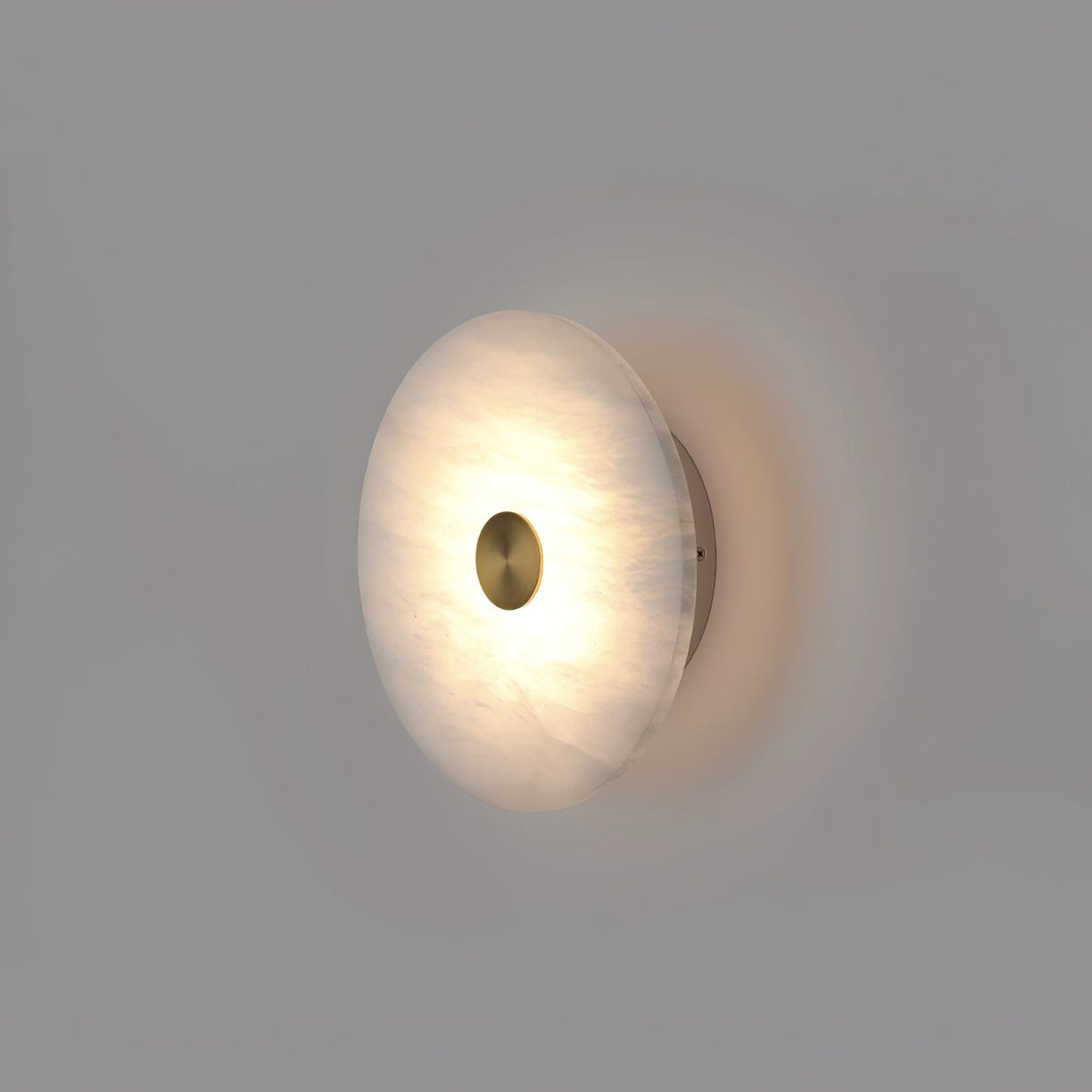 Selina minimalistyczna lampa sufitowa w alabastrze