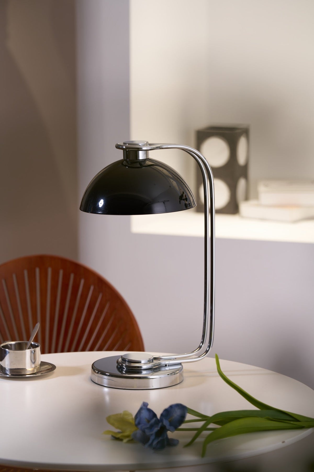 Lucanella nowoczesna lampa stołowa z akrylu