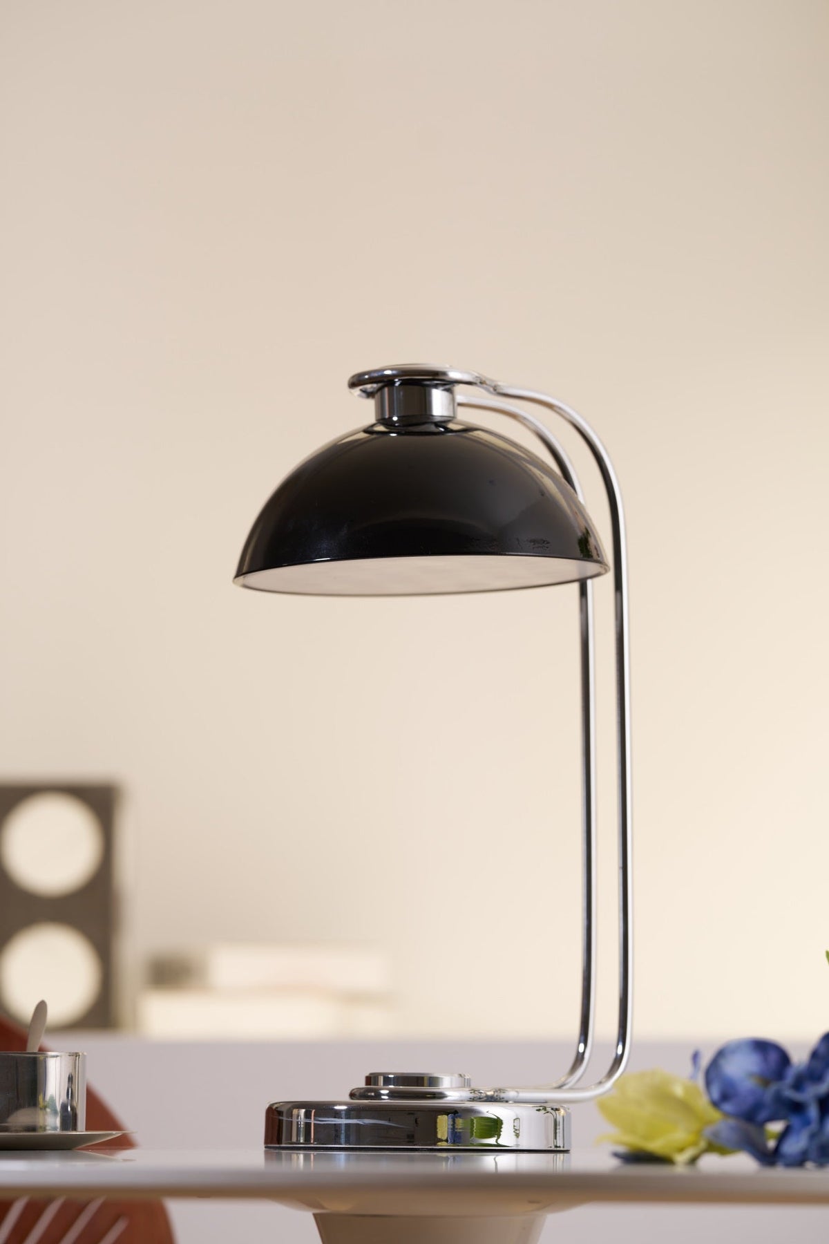 Lucanella nowoczesna lampa stołowa z akrylu