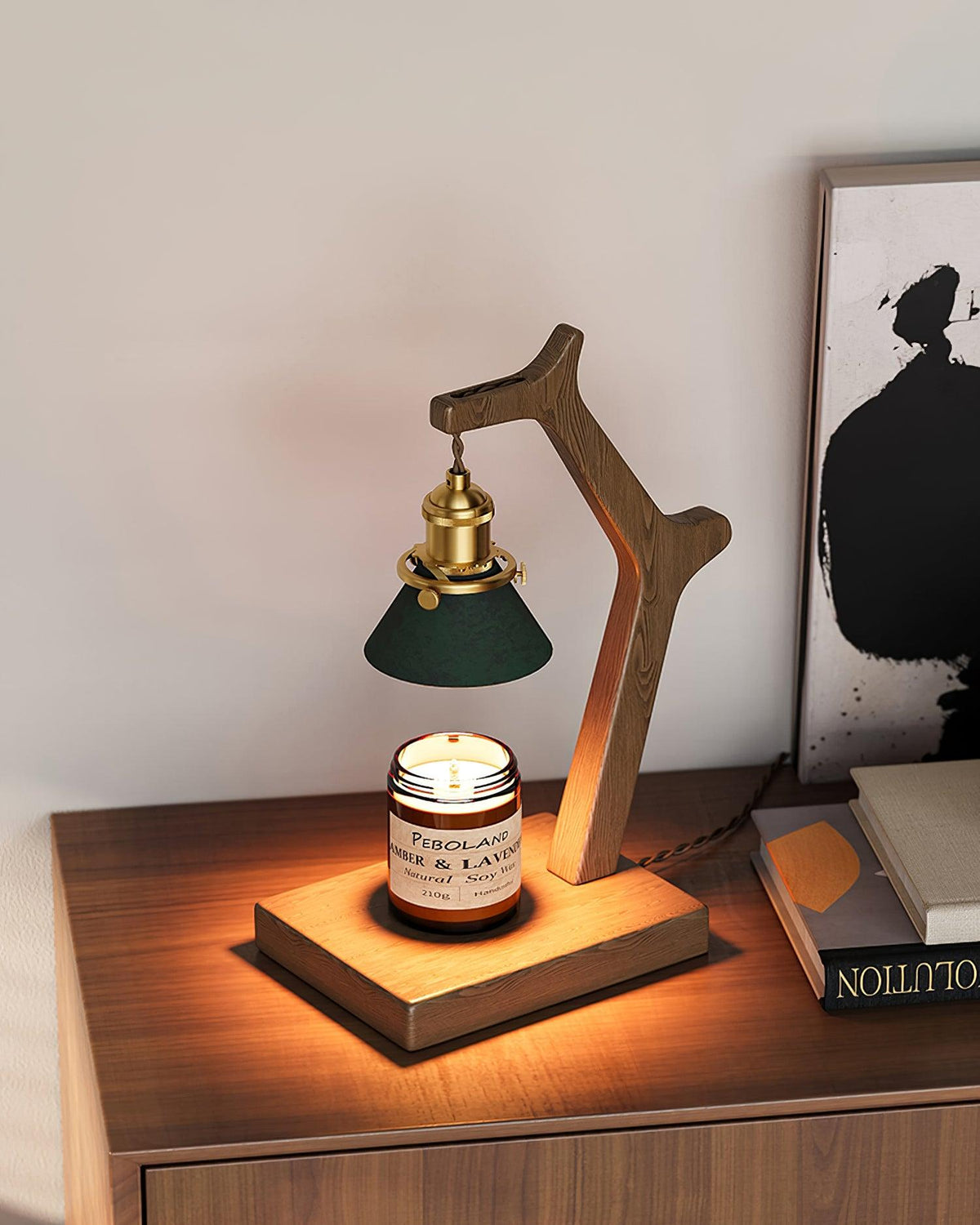 Lampa stołowa Craman ze szkła