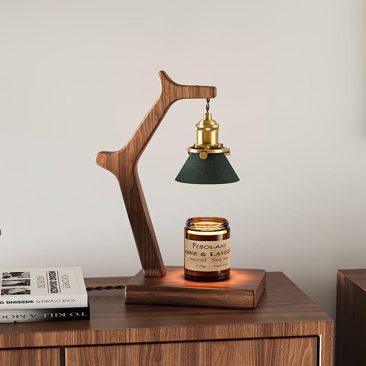 Lampa stołowa Craman ze szkła