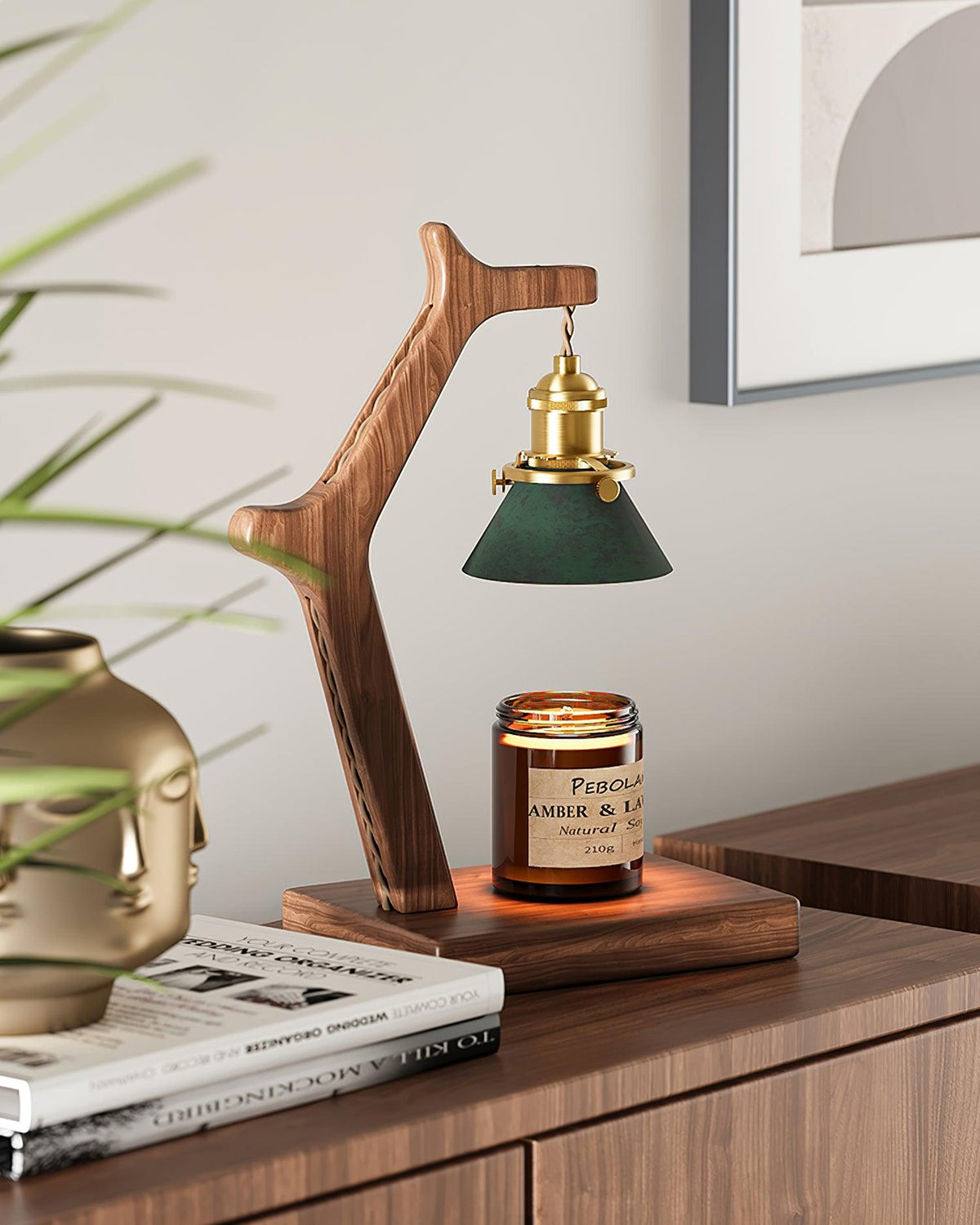 Lampa stołowa Craman ze szkła
