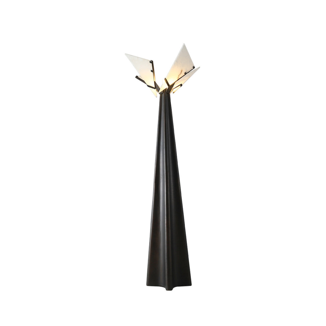Spire żyrandol stojący w kolorze beżowym