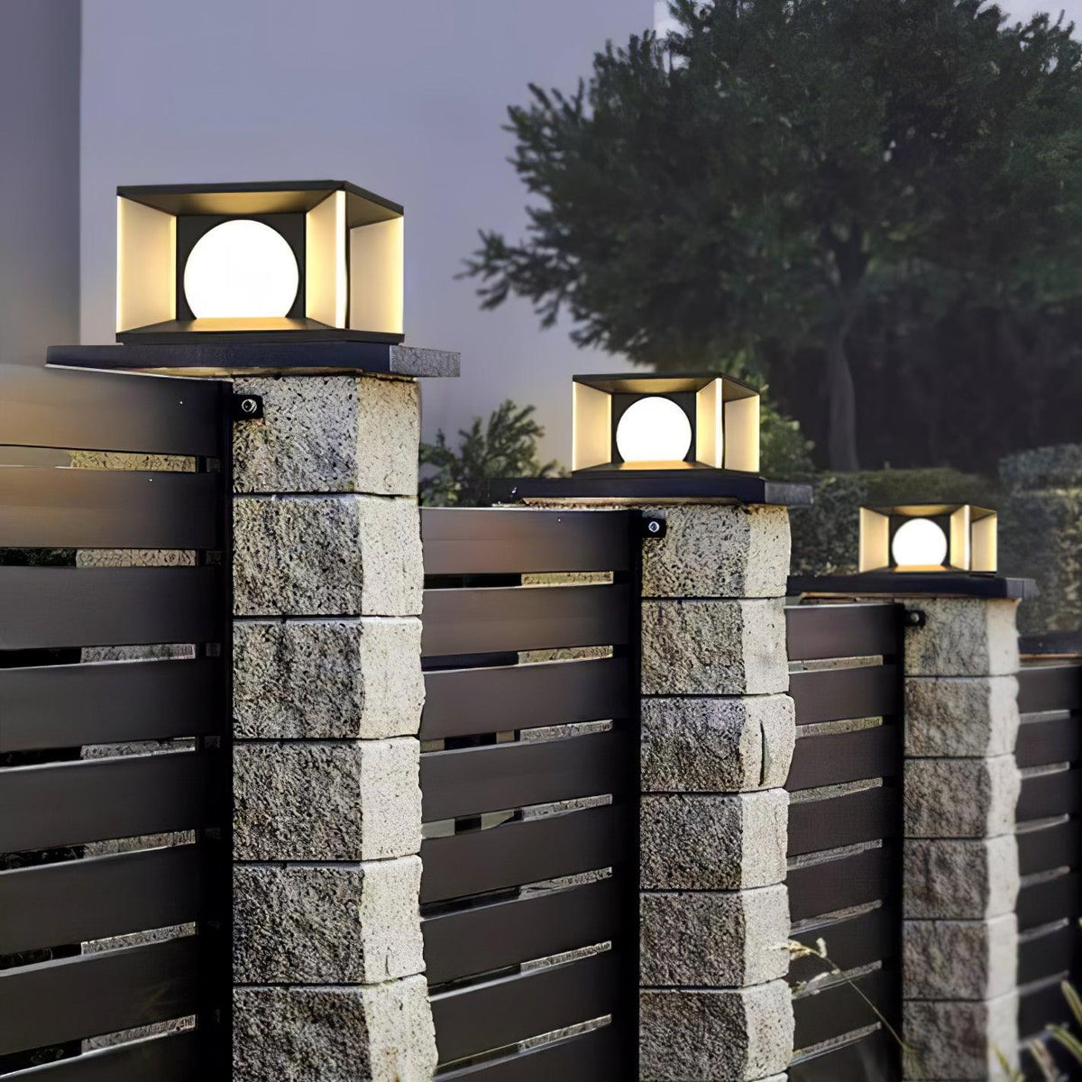 Joshun nowoczesna zewnętrzna lampa sufitowa