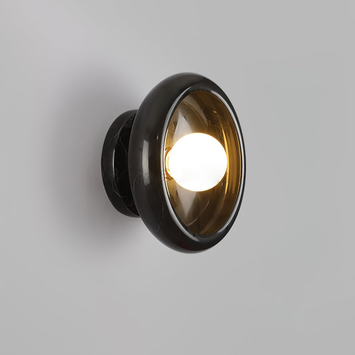 Molt kinkiet ze szkła Art Jade w stylu nordyckim