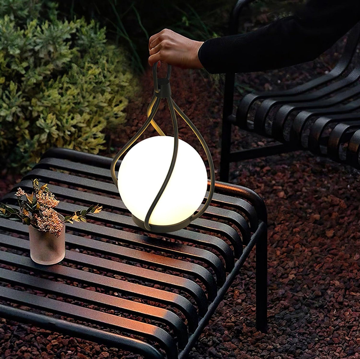 Emma minimalistyczna lampa stołowa ze szkła