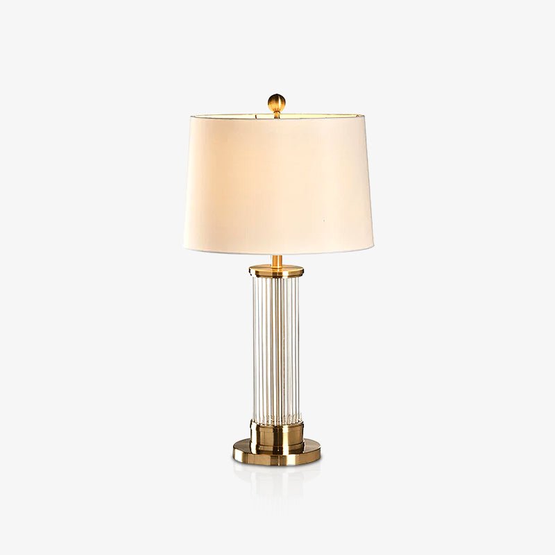 Leloz lampa stołowa z płótna