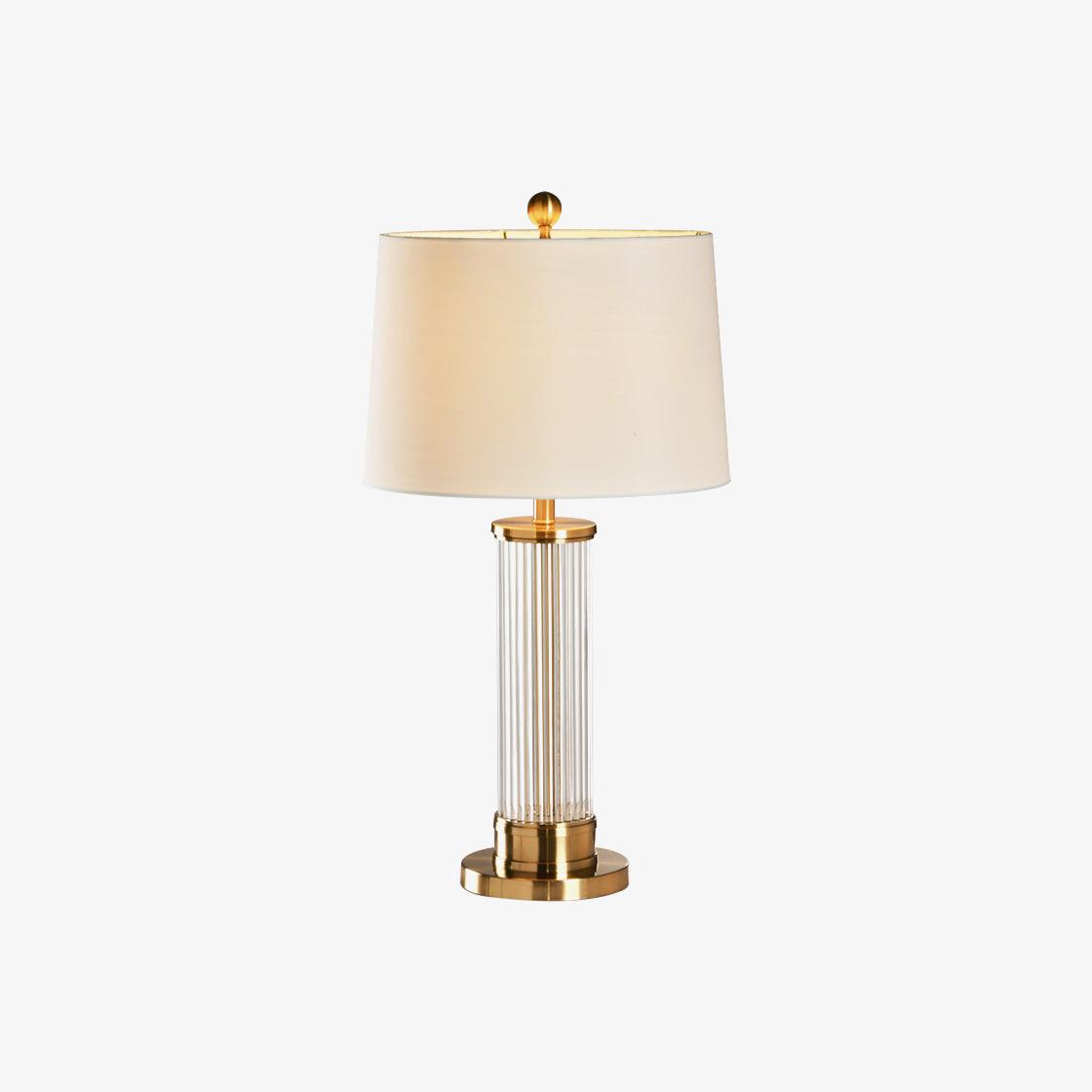 Leloz lampa stołowa z płótna